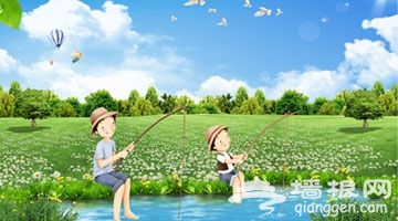 北京周边钓鱼好去处 隐在青山绿水间